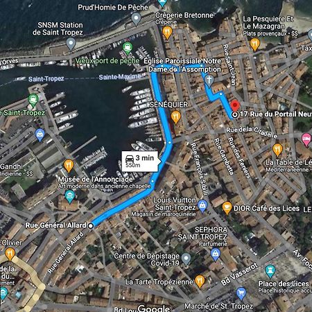 Le Caillou A La Ponche St Tropez Apartment แซ็ง-ทรอเป ภายนอก รูปภาพ
